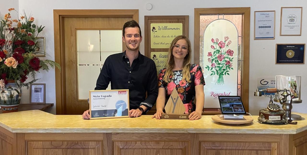 Gartenhotel Rosenhof Bei Kitzbuehel Oberndorf in Tirol Eksteriør bilde